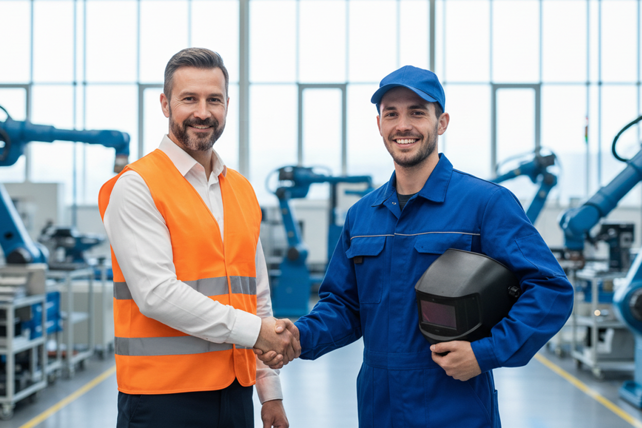 Процесс работы